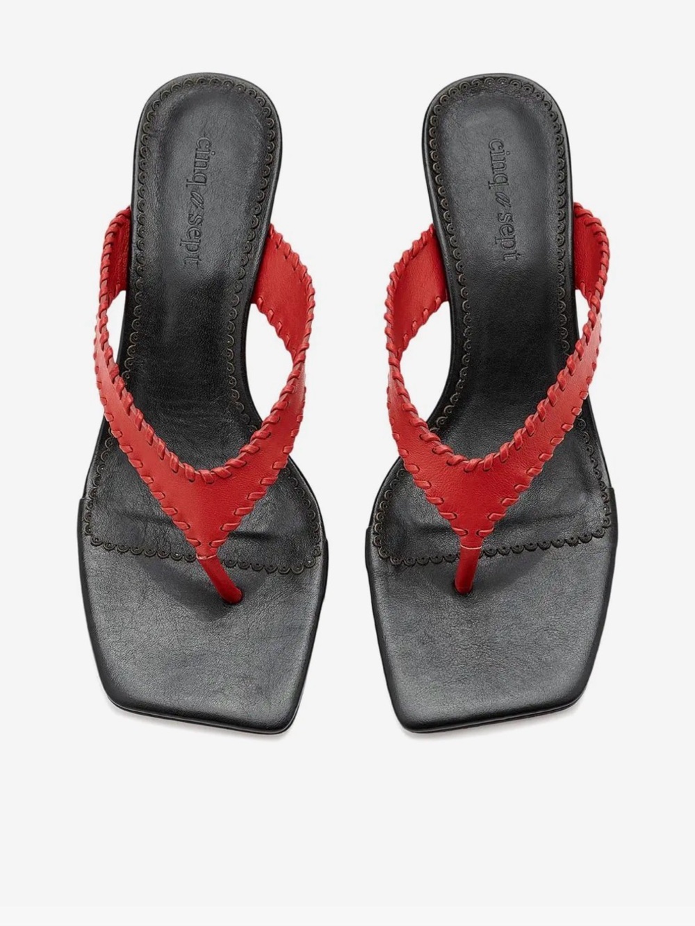 Cinq a Sept Frankie Kitten Heel Sandals